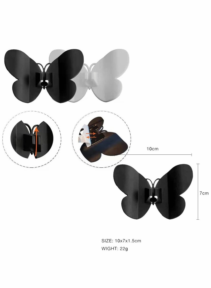 Excefore Cord Holder, 4 Pcs Cord Wrap Butterfly Power Cord Holder, Silicone Cord Keeper, Cord Shortener, Cord Organizer For Kitchen Aid Cable Organizer - Image 2