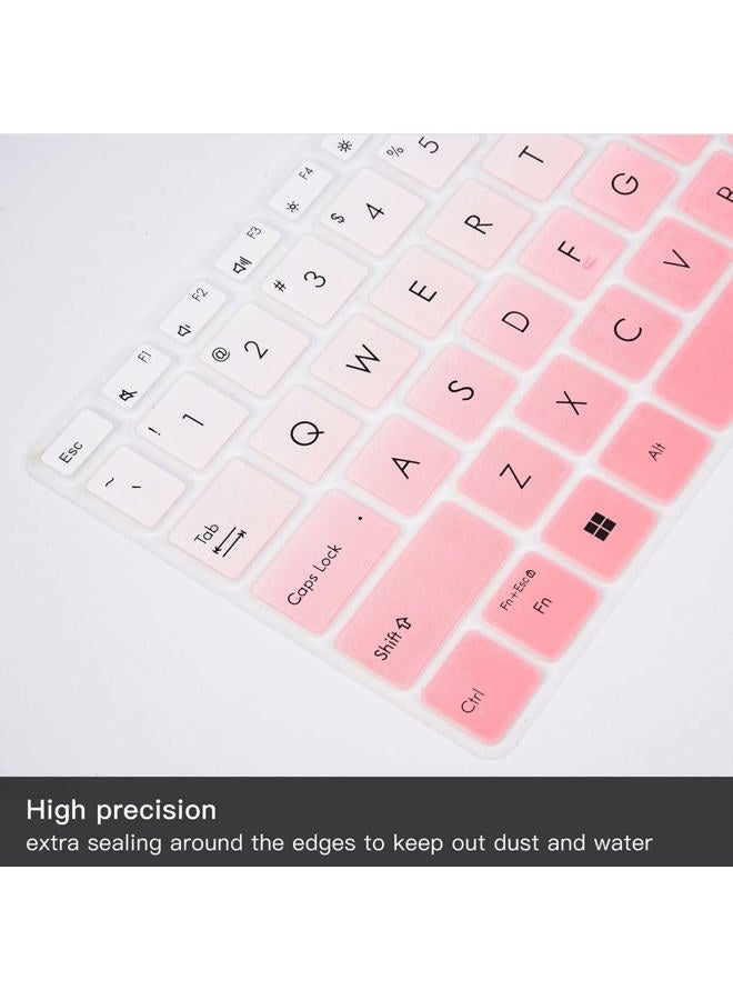 DAMMOMKO 2PCS Keyboard Cover for 16" ASUS VivoBook 16X OLED F1603 M1603 X1603 M1605, VivoBook Pro 16X OLED K3605 K6602 N7601 TN3604, VivoBook Pro 15X K6501 M6501 K3502 M3502 M1503, Zenbook 15 UM3504 - Image 4