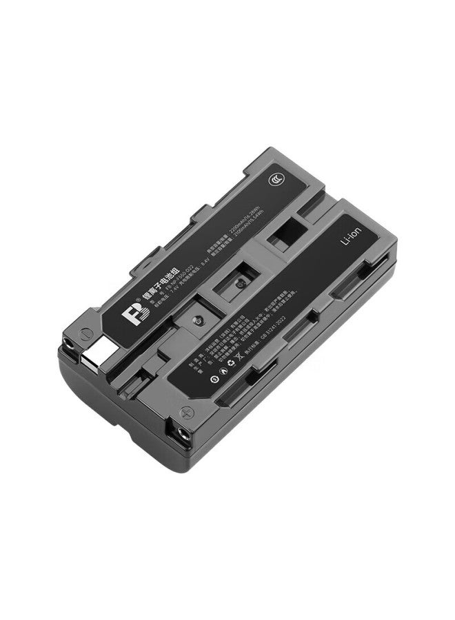Fb Np-f970/f750/f550 Fill Light Battery, For Monitors/wireless Transmitters/led Photography Lights, Specialized Lithium Battery Np-f550 (2000mah)