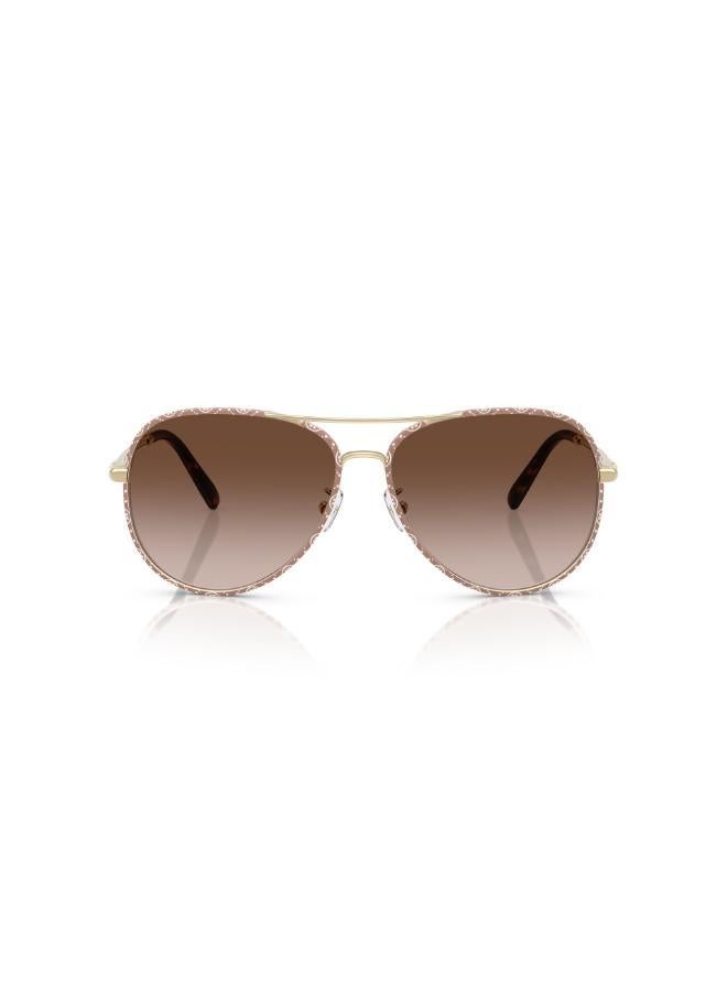 Tory Burch Ty6114 Sunglasses Brown Gradient Lens  - Image 1