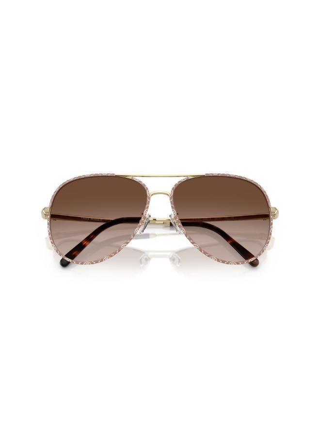 Tory Burch Ty6114 Sunglasses Brown Gradient Lens  - Image 5