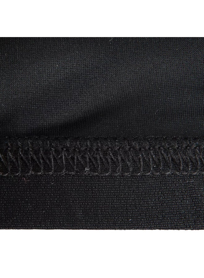 نابايجي قبعة سباحة شبكية - قبعة سباحة خفيفة الوزن من القماش قابلة للتهوية لتوفير الراحة وحماية الشعر (أسود) - Image 4