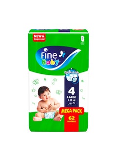 Fine Baby Diapers, Size 4, Large, 7-14 kg, Mega Pack, 62 Diapers - pzsku/Z5DFF8C614EB5C28125B0Z/45/_/1734595140/992f5081-3695-4606-847c-a94127e7d2b5