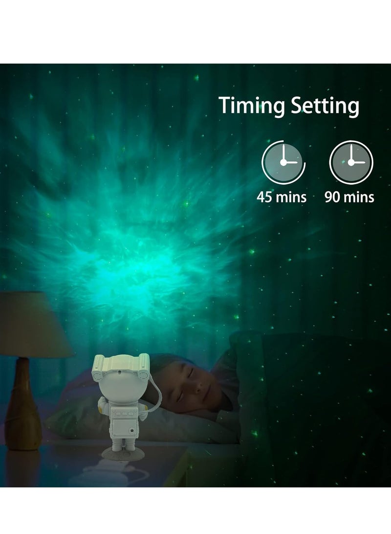 Space Buddy Projector, Astronaut Light Projector, Star Galaxy Night Lights, Nebula Galaxy with Timer and Remote, Kids Gaming Room Bedroom Decor, Christmas, Great Gift for Kids - Image 5