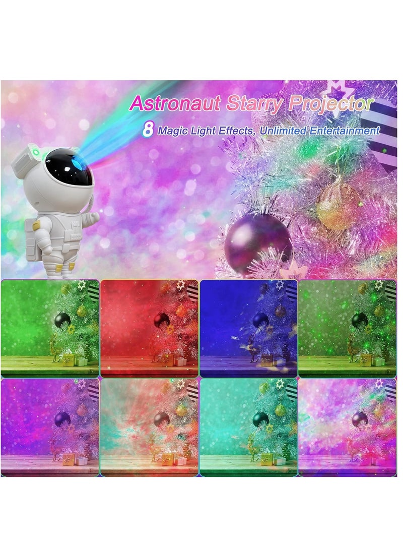 Space Buddy Projector, Astronaut Light Projector, Star Galaxy Night Lights, Nebula Galaxy with Timer and Remote, Kids Gaming Room Bedroom Decor, Christmas, Great Gift for Kids - Image 4