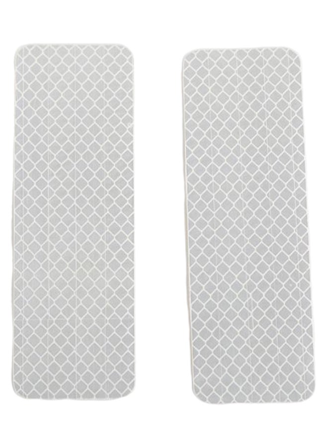 MUNTAQI 2-Piece Reflective Warning Strip Sticker Set