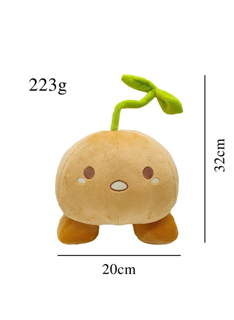 general New omori sprouting mole plush potato game merchandise doll to give fans and friends gifts, home decoration - Image 3