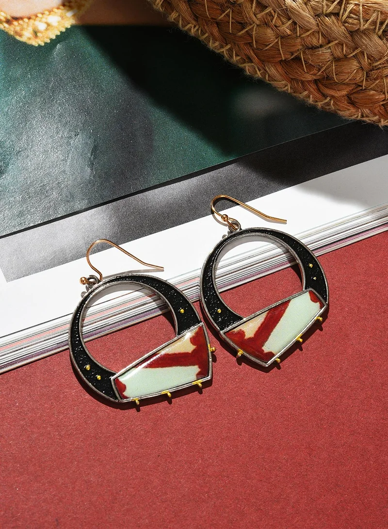 SOHI Casual Artificial Drop Earring Jewellery