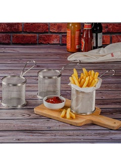 Home Pro 6-Piece Circular Fries Bucket 
