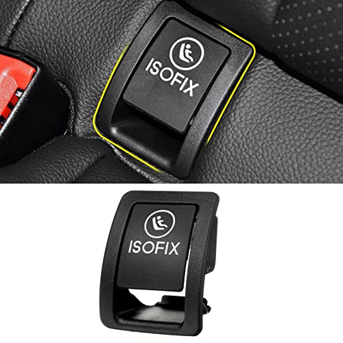 Jaronx Compatible with Mercedes Benz Isofix Cover C Class W205 C300 C350 C200 C180 C400 C450 20152020W205 Child Seat Latch Anchor Cover C Class Rear for A2059200513 - Image 1