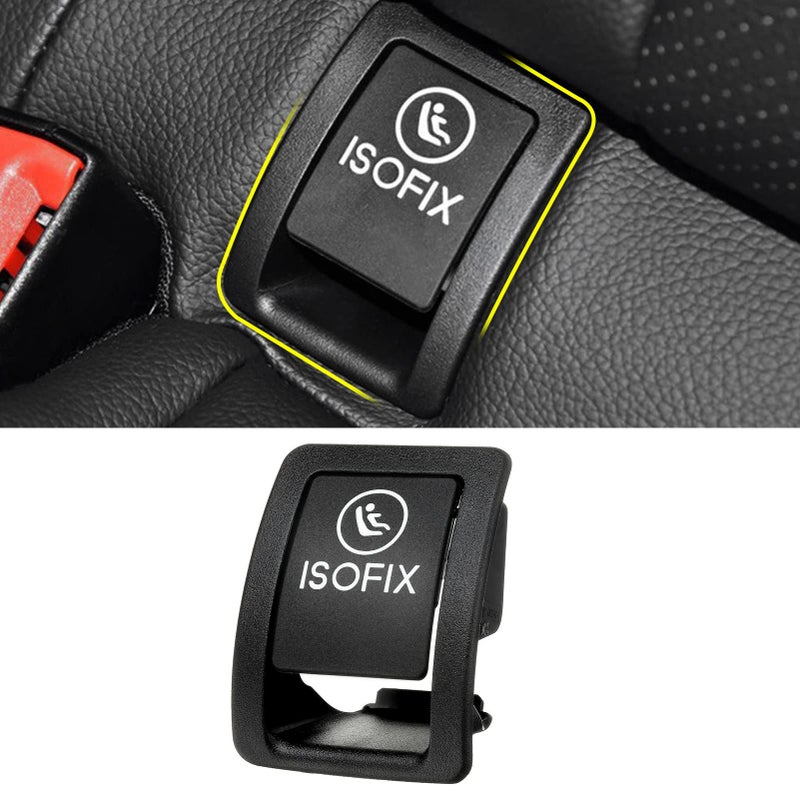 Jaronx Compatible with Mercedes Benz Isofix Cover C Class W205 C300 C350 C200 C180 C400 C450 20152020W205 Child Seat Latch Anchor Cover C Class Rear for A2059200513 - Image 2