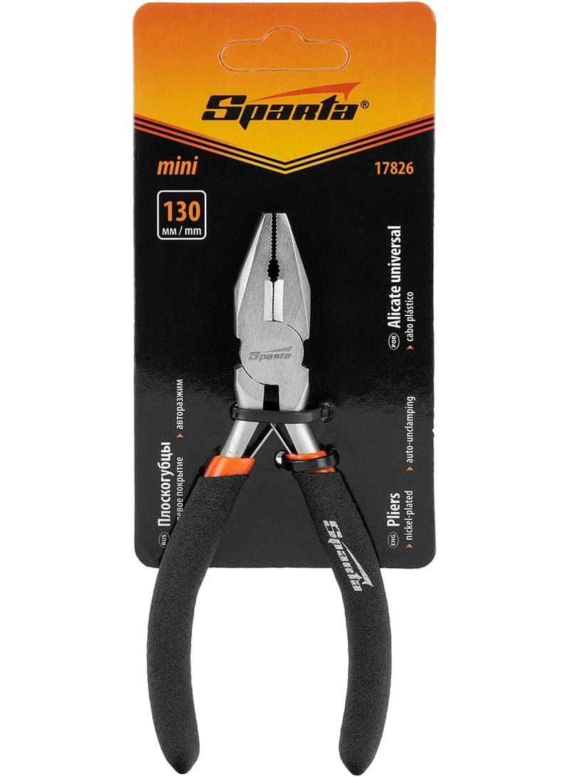 سبارتا زرادية سبارتا ميني، 130 ملم، مطلي نيكل، تحرير تلقائي (17826) - Image 1