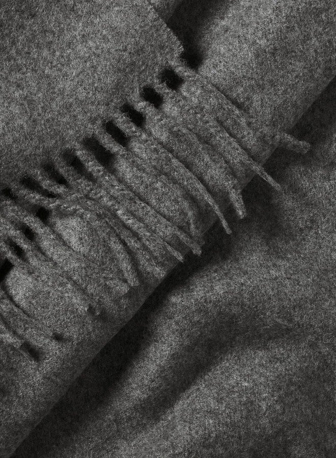 XuoAz Winter Scarf for Men Women - Soft Warm Cashmere Feel Scarves Long Mens Shawl, Grey, M - Image 5