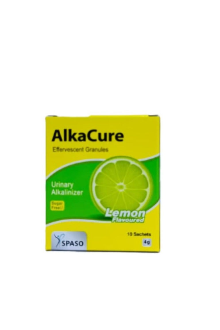 Alkacure Lemon Effervescent Granules Sachets 10s