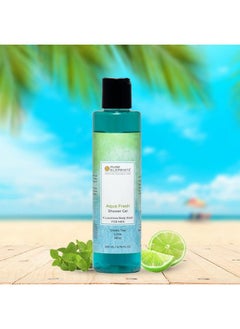Pure Elements Aqua Fresh Shower Gel For Men 200 Ml Shower Gel With Goodness For Women & Men 200Ml  - Image 3
