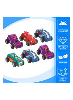 KASTWAVE 12 Pieces Unfinished Wooden Cars, Wood Diy Car Toys Wooden Car Crafts For Students Home Activities, Easy Woodworking And Family Time Set Painting Your Own Wood Car  - Image 2