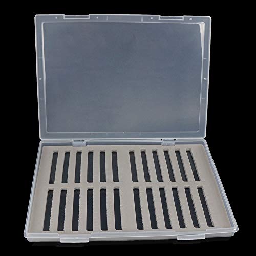 Aventik Super Large Capacity Fly Boxes Slim Foam Clear Lid PP Collection Fishing Boxes Competition Fishing Hook Tackle Boxes(1X24LA) - Image 4