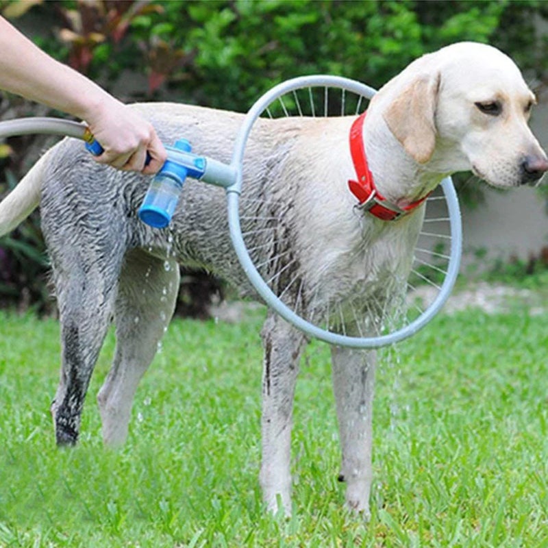 Drumstone (Exclusively 𝟭𝟬+𝟱 Year Warranty) Woof Washer 360 Degree - Easy Dog Bathing Tool with 360° Wash & Rinse Modes, Connects to Hose for All Dog Sizes - Image 3