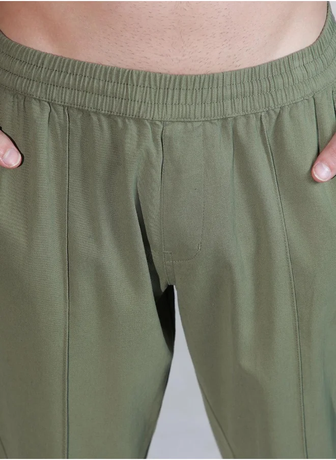 Hubberholme Light Olive Pants For Men