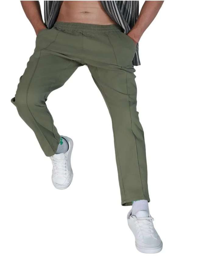 Hubberholme Light Olive Pants For Men