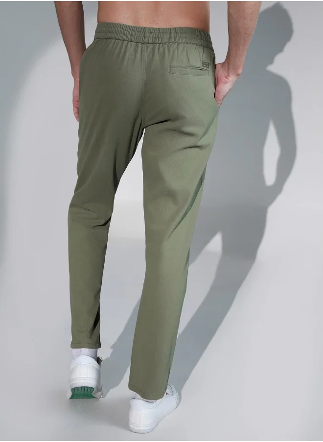 Hubberholme Light Olive Pants For Men