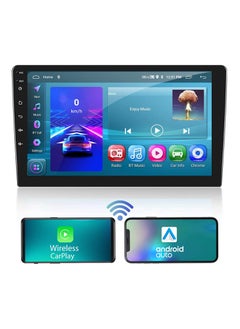 9 Inch Android Screen For Car 2GB RAM 32 GB Memory Support Apple Carplay Android Auto Full HD IPS Touch Screen Display built In Bluetooth USB Radio WiFi PlayStore Night Vision Camera included