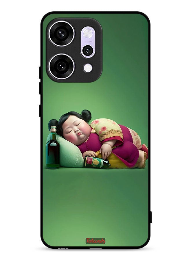 Tolwak Oppo Reno14 Protective Case Cover Fatty Baby Girl - Image 1