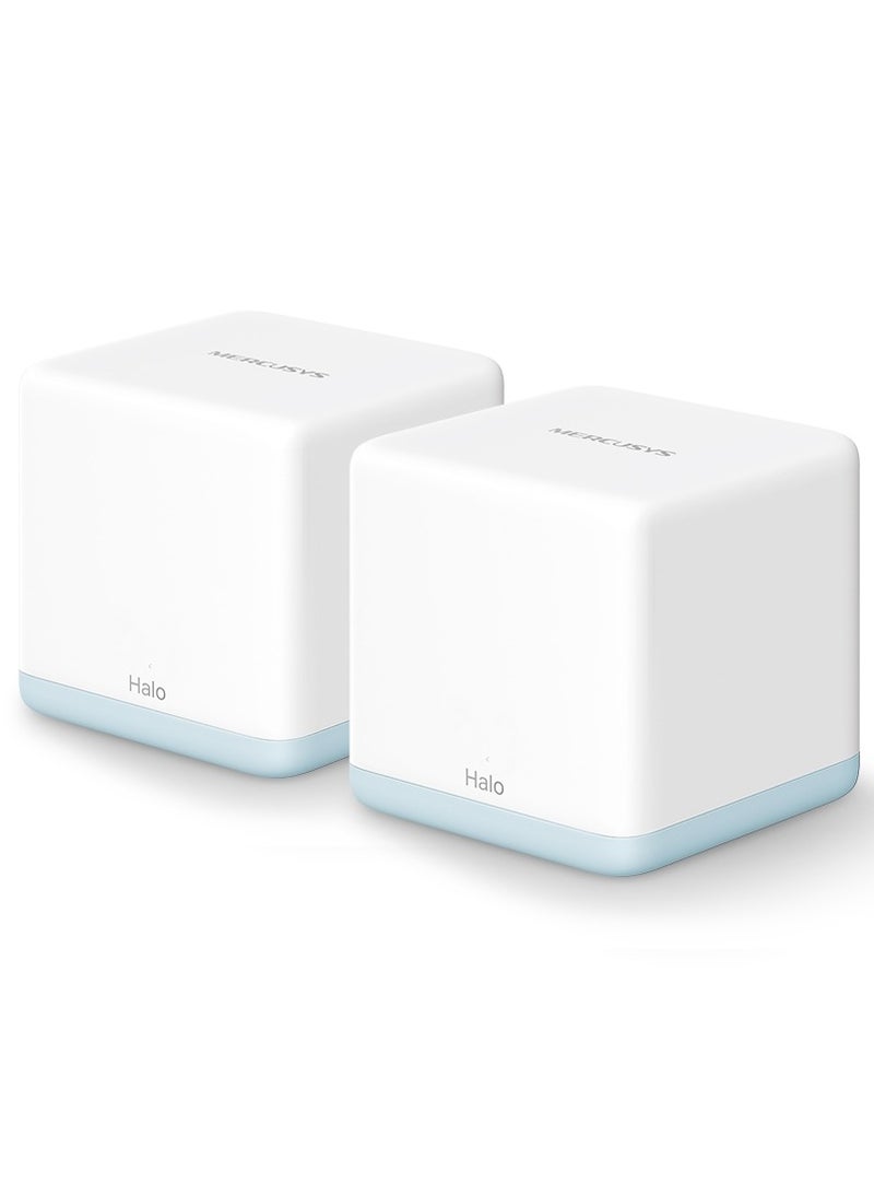 MERCUSYS Halo H30 AC1200 Whole Home Mesh Wi-Fi System White - Image 1