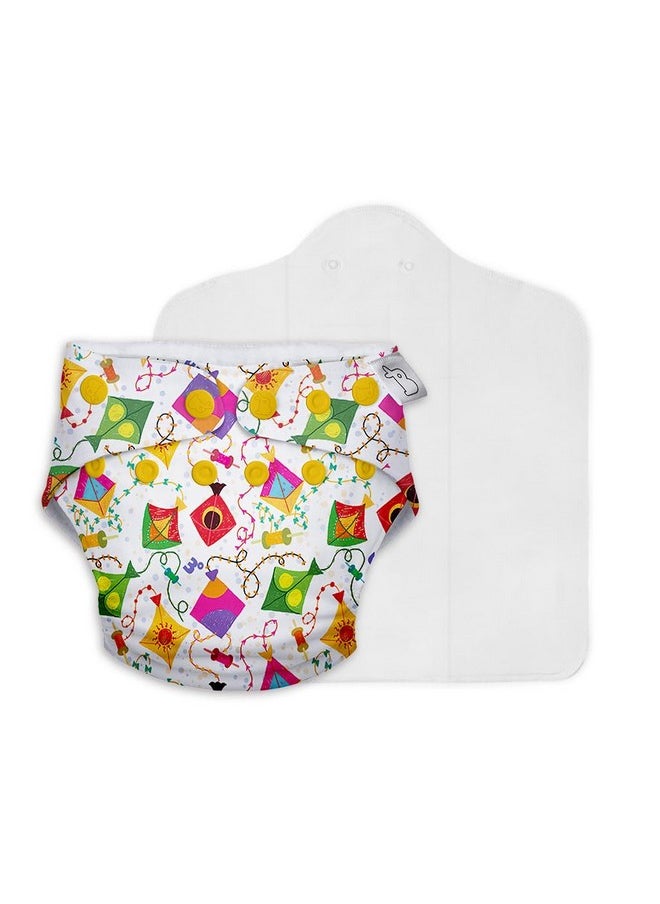Superbottoms - Cloth Diapers For Babies - Uno Super Value Combo Pack - 6 Freesize Uno- New Version| Reusable Cloth Diapers For Babies 3M To 3Y - Assorted : Color/Print May Vary - Image 1