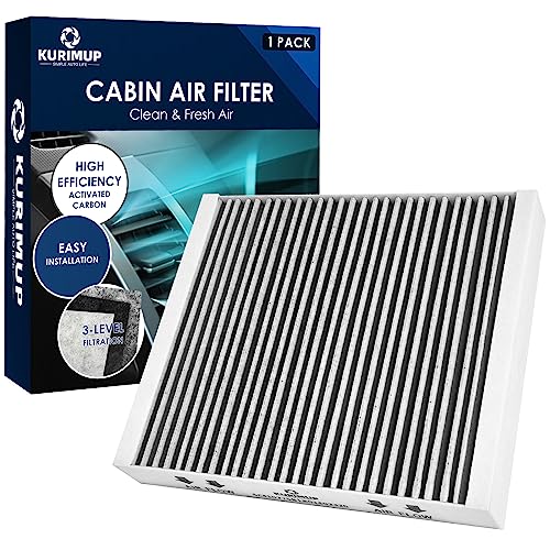 KURIMUP Premium Cabin Air Filter with Activated CarbonReplacement for CF10775Fit for Buick CascadaEncoreLaCrosseRegalCadillac ELRSRXChevrolet CruzeSonicSparkTraxVolt