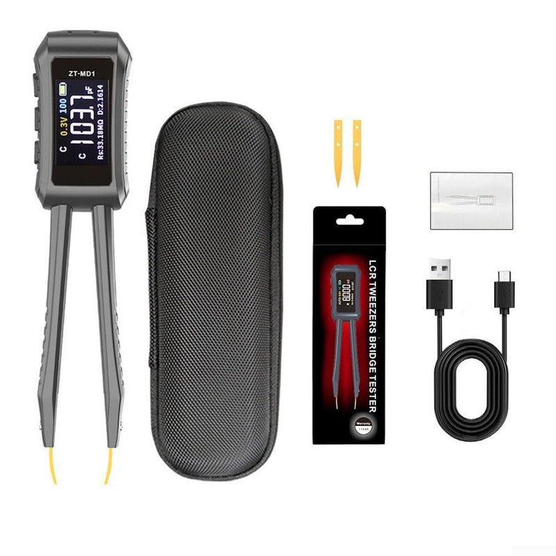 ZT MD1 Elbow LCR Meter Tester Pocket Sized Digital Multimeter For SMD Components - Image 3