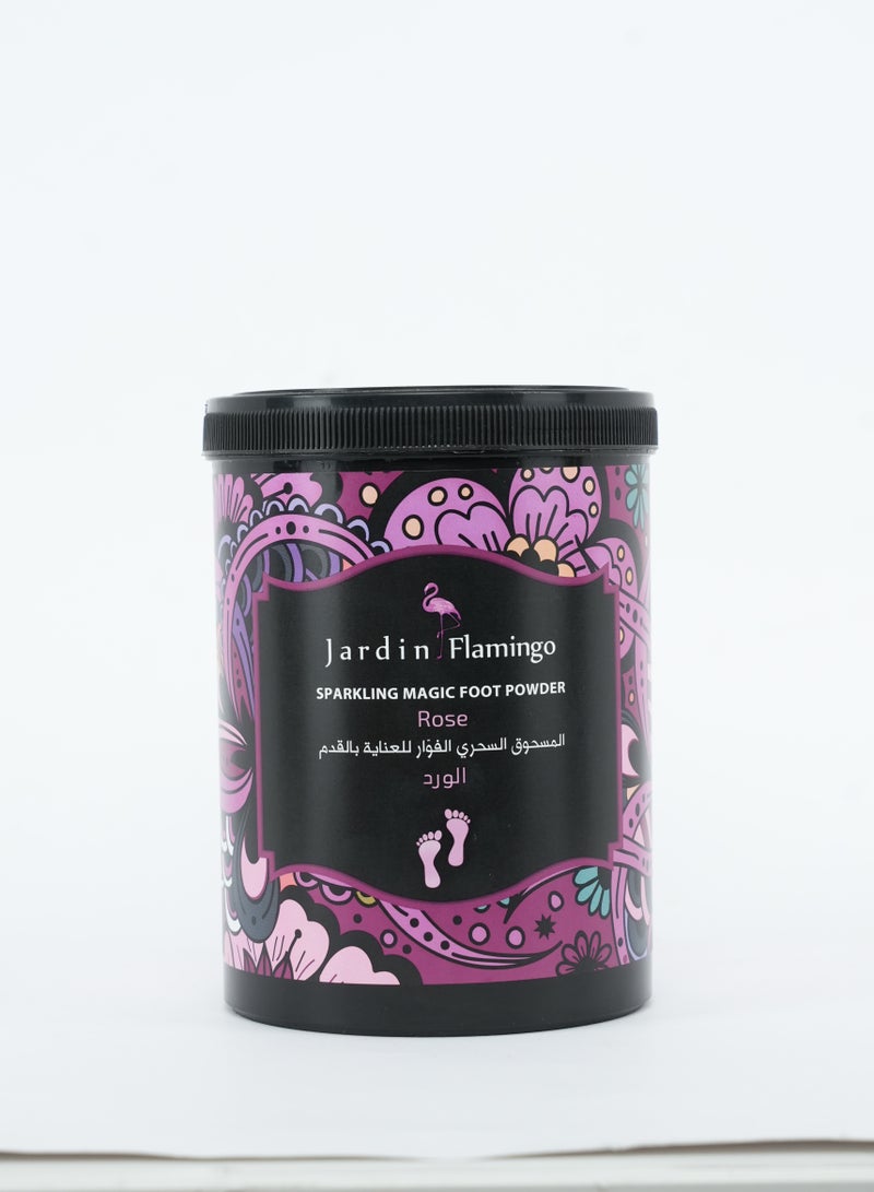 Jardin Flamingo Magical Sparkling Foot Powder 1kg - Rose Scent