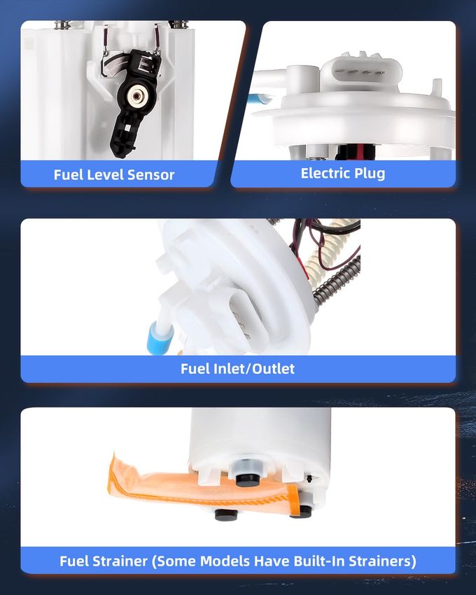 ECCPP Electric Fuel Pump Module Assembly w/Sending Unit Replacement for Chevrolet Camaro Pontiac Firebird 1999 2000 2001 2002 V6 3.8L E3369M - Image 2