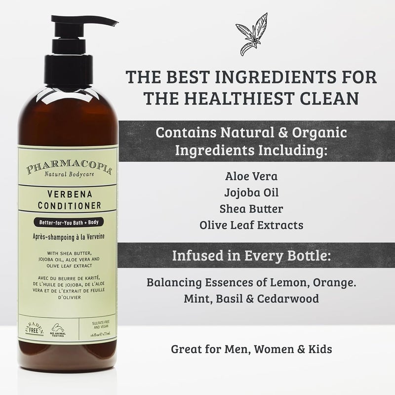 Pharmacopia Verbena Conditioner 470ml - Image 3