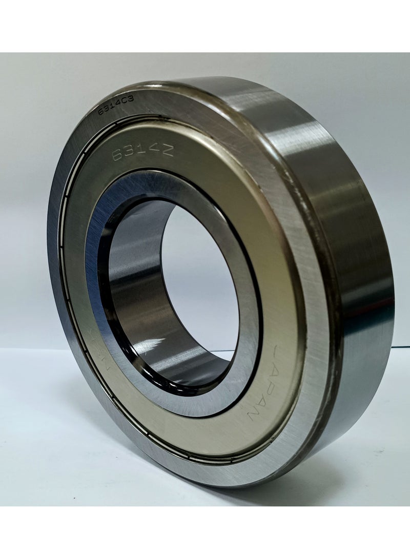 NSK رمان بلي أصلي NSK 6314ZZC3E - محمي بغطاء معدني - 70×150×35 مم - Image 3