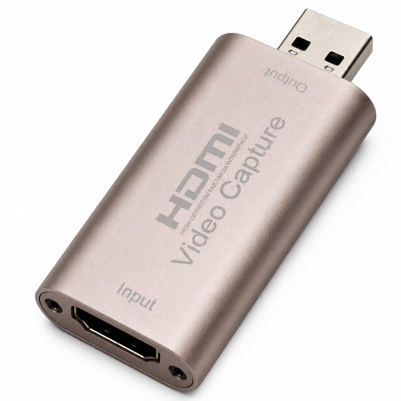 HDMI Capture Card 4K HDMI to USB 3.0 Video Capture Device, 1080P 60FPS Capture, Video & Audio Grabber - Image 1