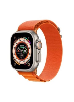 Alpine Loop Sport Nylon Watch Band Strap for Apple Watch Ultra 49mm/45mm/44mm/42mm Alpine Loop Orange