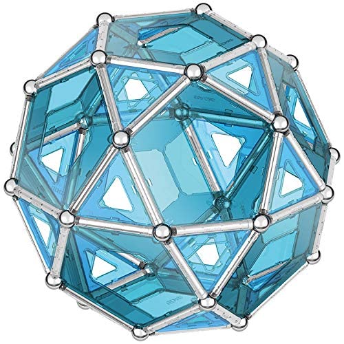 GEOMAG نظام البناء والهندسة المغناطيسي النهائي برو-إل من جيوماغ المصنوع في سويسرا - مجموعة بناء مكونة من 174 قطعة للأطفال من عمر 8 سنوات فما فوق، عصي ووصلات، لعبة تعليمية مونتيسوري STEM، إبداع، متعة الهندسة - Image 4