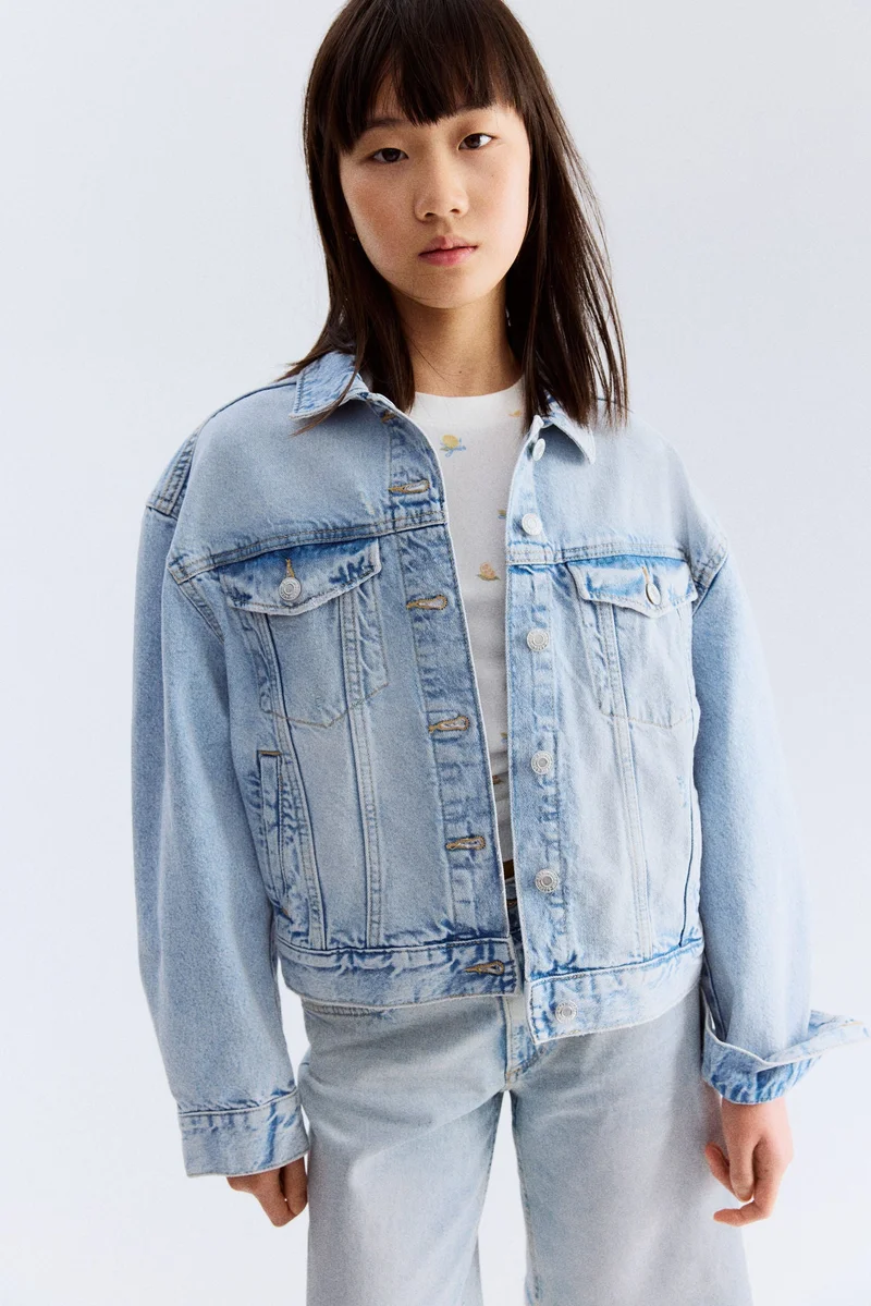 اتش اند ام جاكيت دنيم