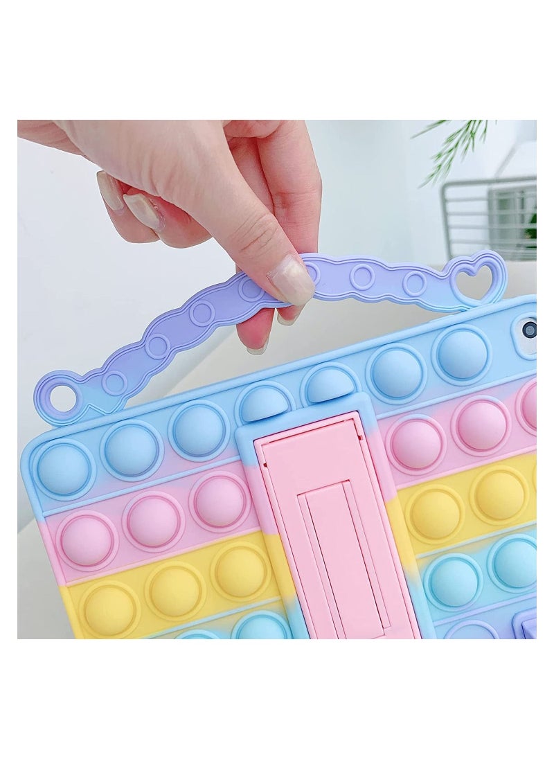 Rock Pow - Stylish Soft Stress Release Push Pop Fidget Toys Case For Apple iPad Mini 4/5 With Pencil Holder - Image 1