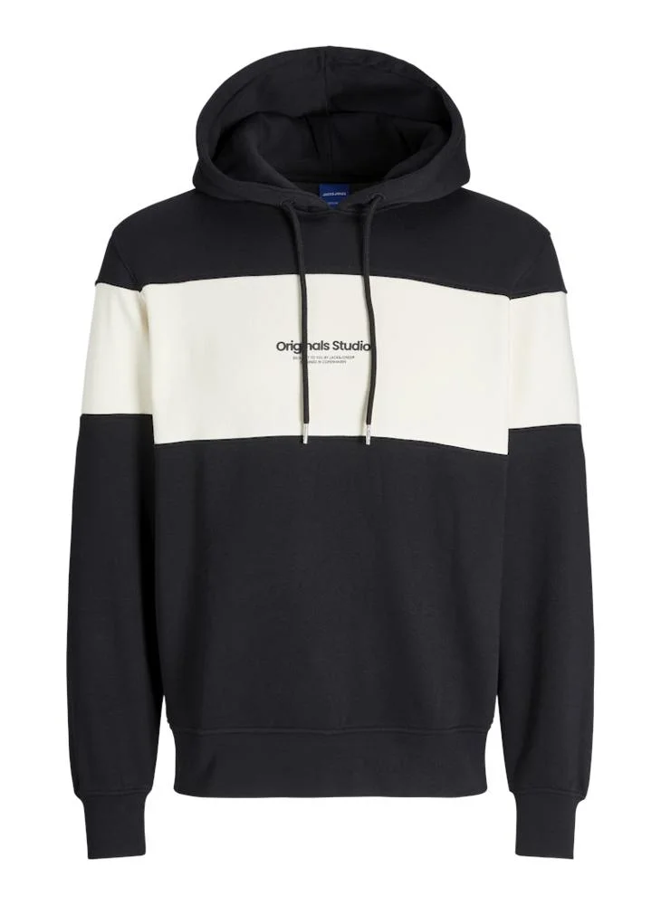 JACK & JONES Jorvesterbro Block Drawstring Hoodie
