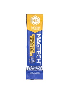 Natural Stacks Natural Stacks, MagTech, Magnesium, Lemonade, 20 Stick Packs, 0.12 oz (3.38 g) Each  - Image 3