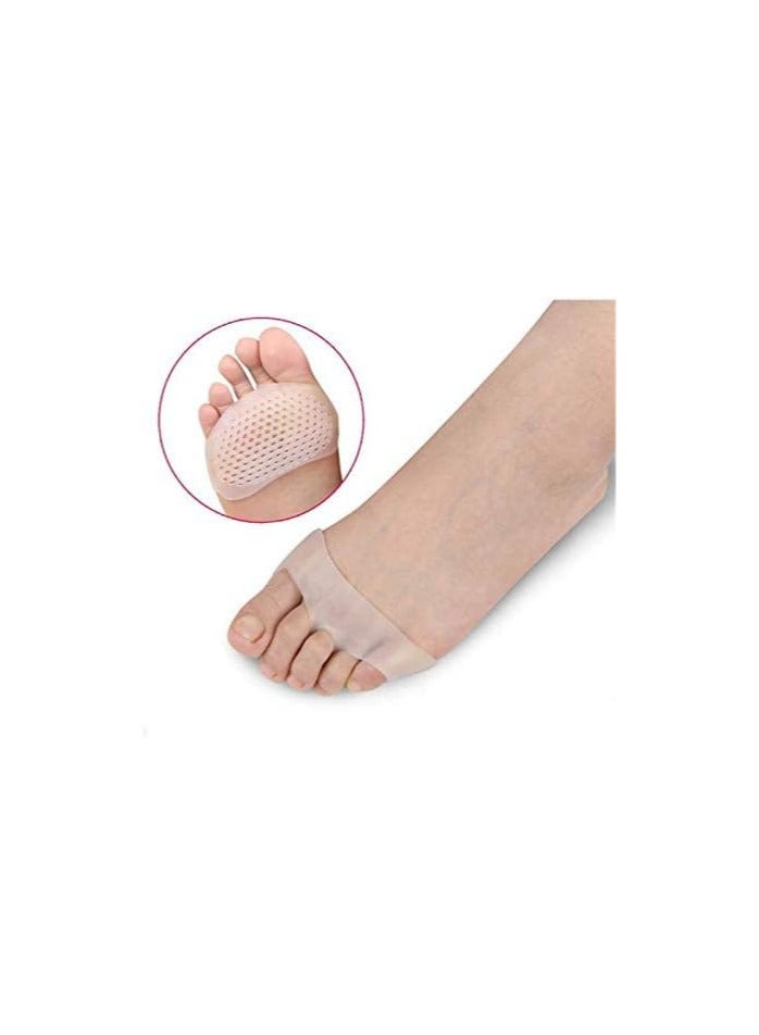 Metatarsal Pads, Ball of Foot Cushion (2 PCS) MATERIAL Forefoot Pads, Breathable & Soft Gel, Best for Diabetic Feet, Callus, Blisters, Forefoot Pain - Image 1