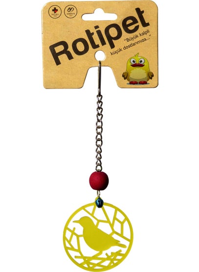 Rotipet Bird Toy Acrylic Geometric Pendulum-02 