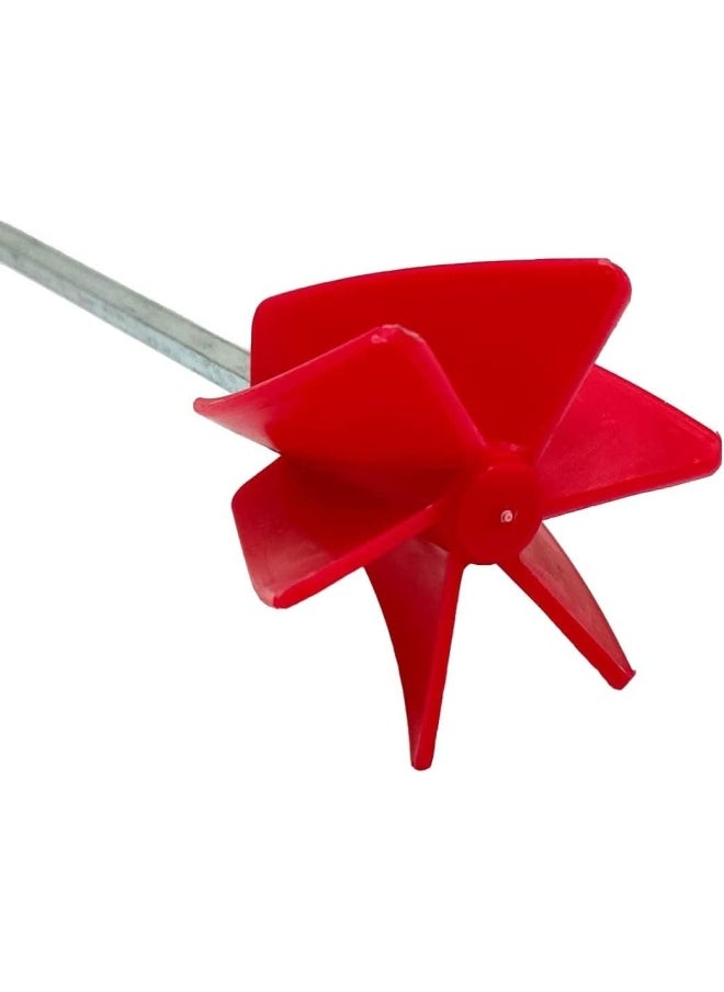 Premify - Epoxy Resin & Paint Mixer Drill Attachment - Mixer For 1 Gallon Of Paint Epoxy, Resin, Silicone - Consistent Even Flow Stirrer Paddle - Works With All 3/8” & Larger Drills - Image 1
