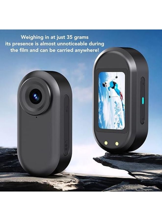 Black 1080P Magnetic Mount Rainproof Action Camera Wearable POV Camcorder 32GB - Image 5