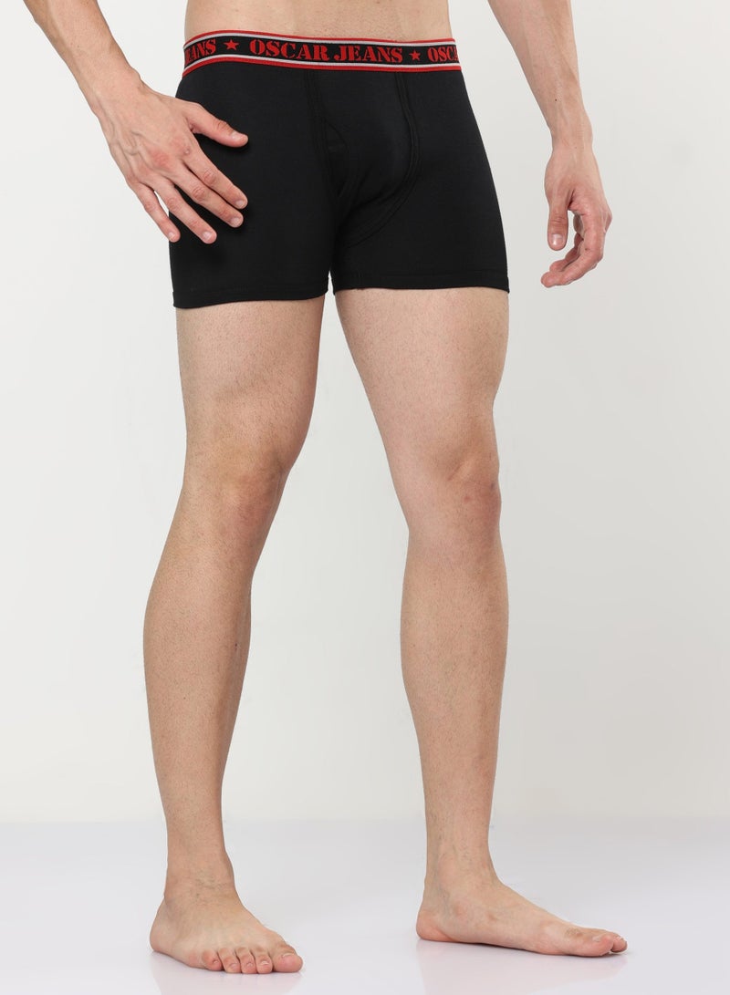 Double-Knit 100% Cotton Mens Boxer Briefs Underwear  Organic Ultrasoft Breathable Antibacterial 6 Pack