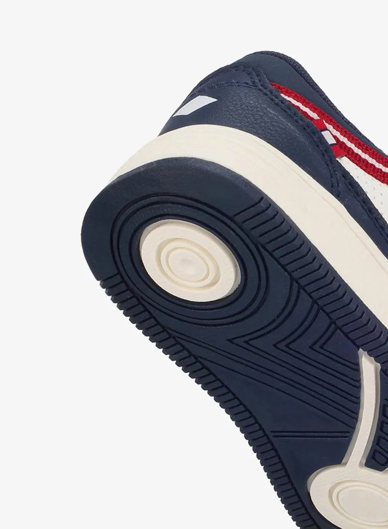 Lee Cooper NAVY Boys Hook & Loop Ankle School Sneakers for Men | Best Price UAE