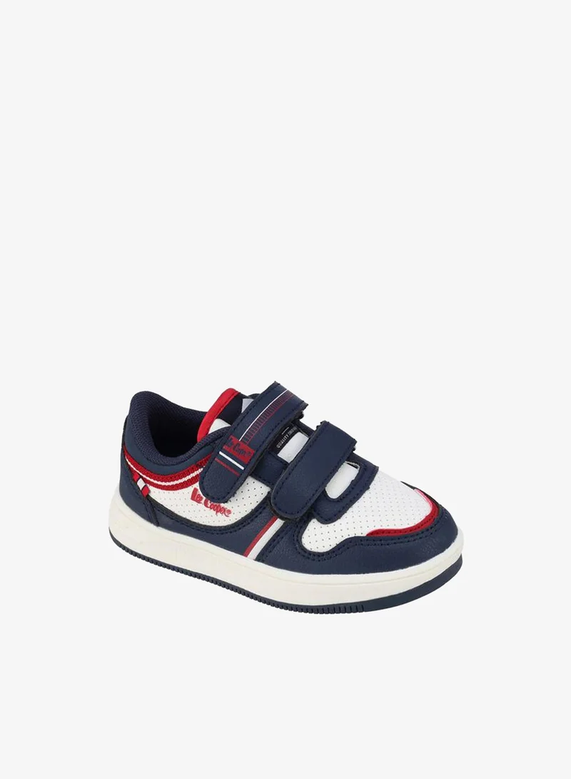 Lee Cooper NAVY Boys Hook & Loop Ankle School Sneakers for Men | Best Price UAE