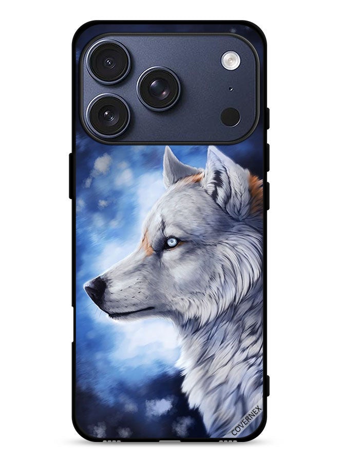 Covernex Apple iPhone 17 Pro Protective Case Cover Wolf Paint Art - Image 1